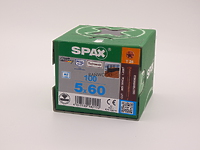 Саморезы для террасной доски Spax 5х60, цилиндрическая головка, (100 шт), антик